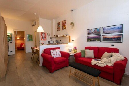 Appartamento 1 camera, con giardino