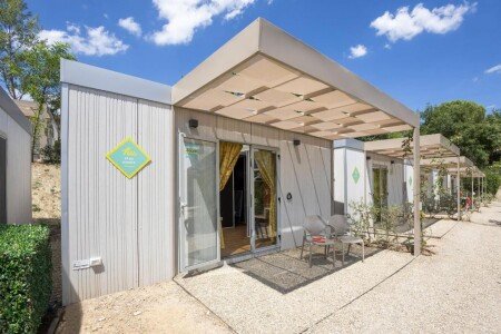 Mobil home 5 voyageurs, avec piscine