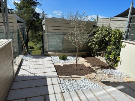 Appartement 1 chambre, avec jardin