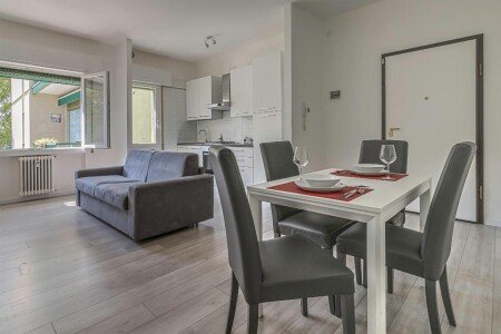 Appartamento 1 camera, con giardino