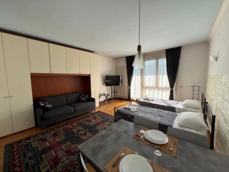 Appartamento 1 camera, con giardino