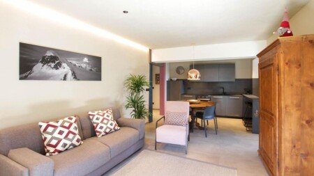 Appartamento 1 camera, con giardino