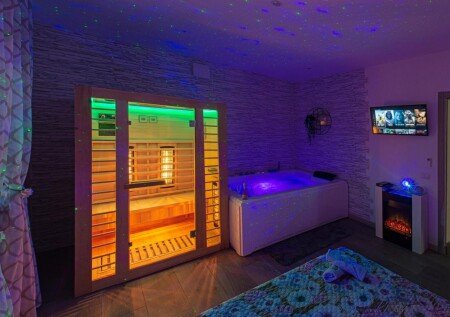 Villa 1 camera, con idromassaggio