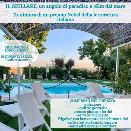 Bed and breakfast 4 ospiti, con piscina