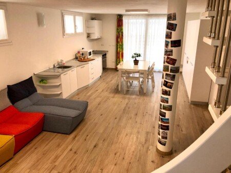 Appartamento 1 camera, con giardino