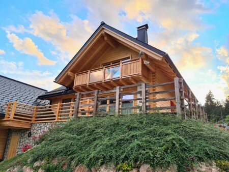 Chalet 2 camere, con giardino