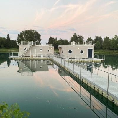 Barca 2 camere, con piscina