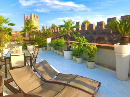 Appartamento 1 camera, con giardino