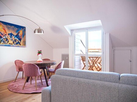 Wohnung 1 Schlafzimmer, mit Klimaanlage
