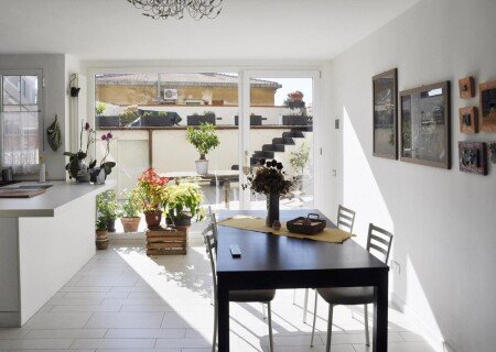 Maison 1 chambre, avec jardin