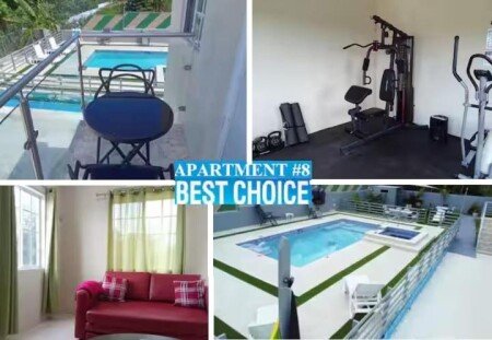 Apartment 1 bedroom, with jacuzzi