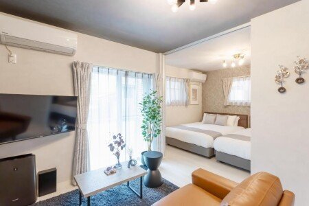 Appartement 2 chambres, avec climatisation