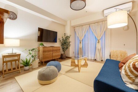 Apartment 8 guests, with air conditioning