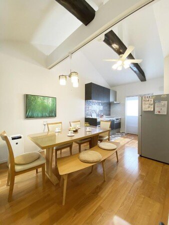 Apartment 3 bedrooms, with garden