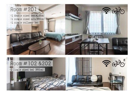 Apartment 4 guests, with air conditioning