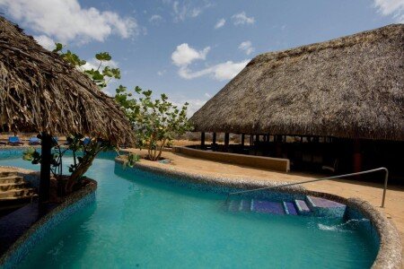 Chalet 1 bedroom, with pool