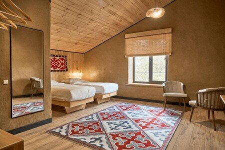 Hotel with air conditioning