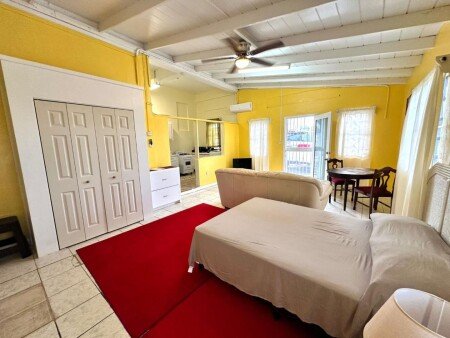 Apartment 1 bedroom, with garden