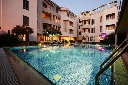 Aparthotel 3 bedrooms, with pool