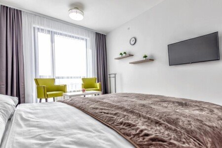 Wohnung 1 Schlafzimmer, mit Klimaanlage