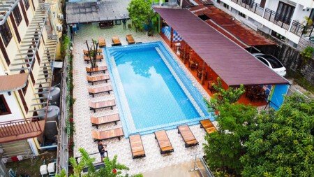 Hostel 4 guests, with pool