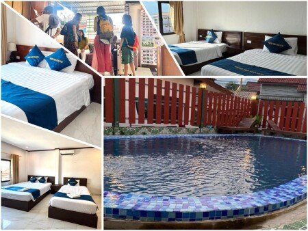 Hotel with pool