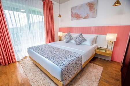 Apartment 2 bedrooms, with garden