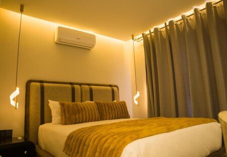 Bed and breakfast 2 guests, with gym