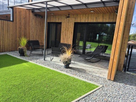 Appartamento 5 ospiti, con giardino