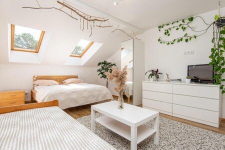 Wohnung 4 Gäste, mit Garten