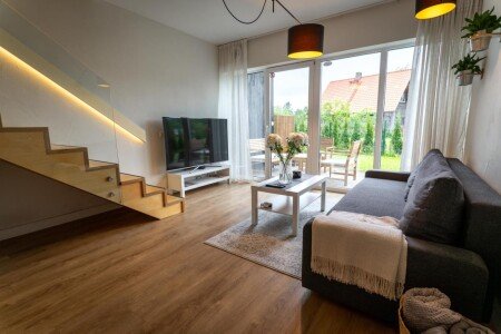 Wohnung 2 Schlafzimmer, mit Garten