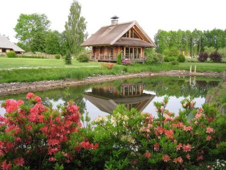 Ferienhaus 1 Schlafzimmer, mit Garten