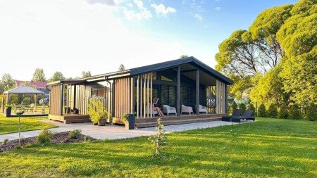 Ferienhaus 2 Schlafzimmer, mit Garten