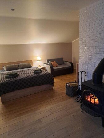Ferienhaus 1 Schlafzimmer, mit Garten
