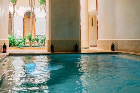 Riad 3 guests, with pool