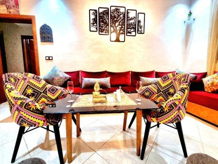 Appartement 2 chambres, avec jardin