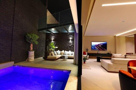 Duplex 1 chambre, avec piscine