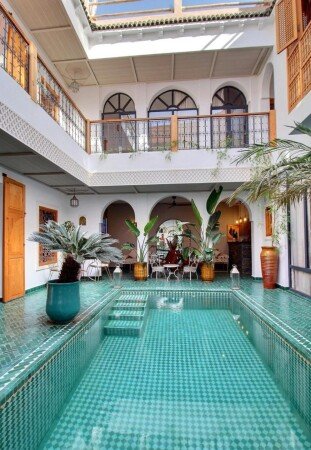 Riad chic, 3 voyageurs, avec piscine