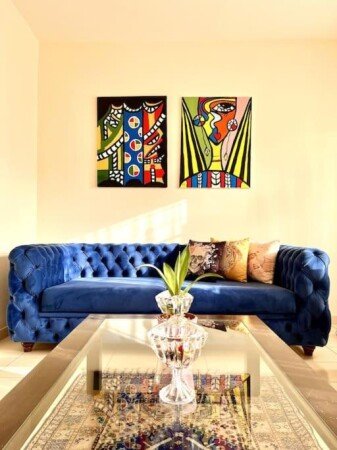 Appartement 2 chambres, avec jardin