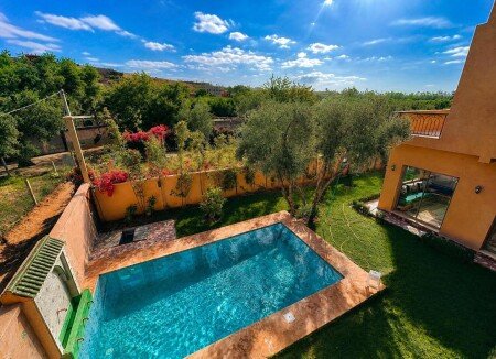 Villa 2 chambres, avec piscine