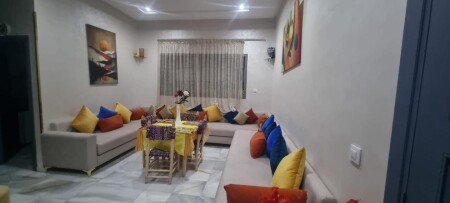 Apartamento 2 habitaciones, con jardín