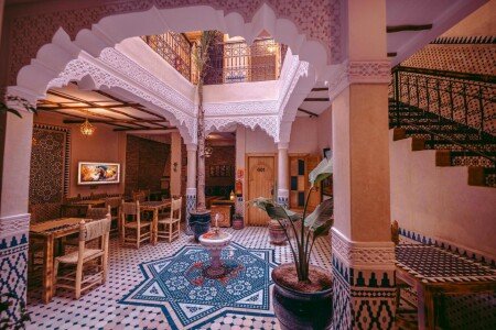 Riad 2 voyageurs, avec climatisation
