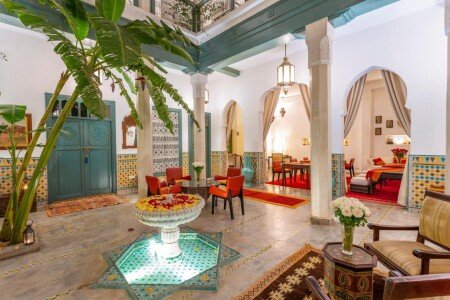 Riad 4 voyageurs, avec climatisation