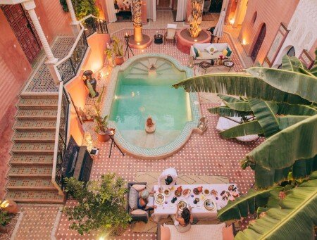 Riad 3 voyageurs, avec piscine