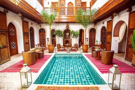 Riad 3 voyageurs, avec piscine