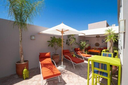 Riad 10 voyageurs, avec climatisation