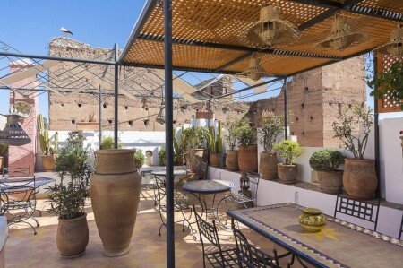 Riad traditionnel, 4 voyageurs, avec piscine