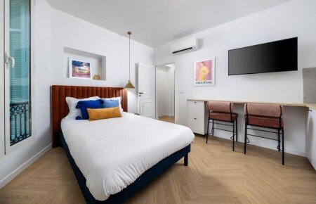 Studio 1 chambre, avec climatisation