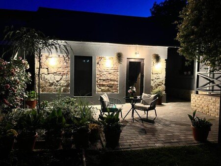 Ferienhaus 1 Schlafzimmer, mit Garten