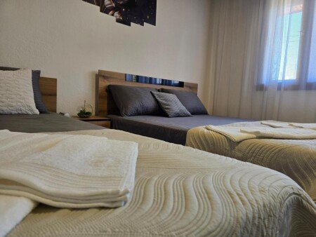 Wohnung 2 Schlafzimmer, mit Garten
